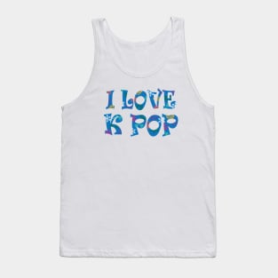 I love Kpop Tank Top